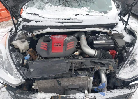 2016 Hyundai Veloster Turbo R-Spec из США, поврежденный, VIN KMHTC6AEXGU274838